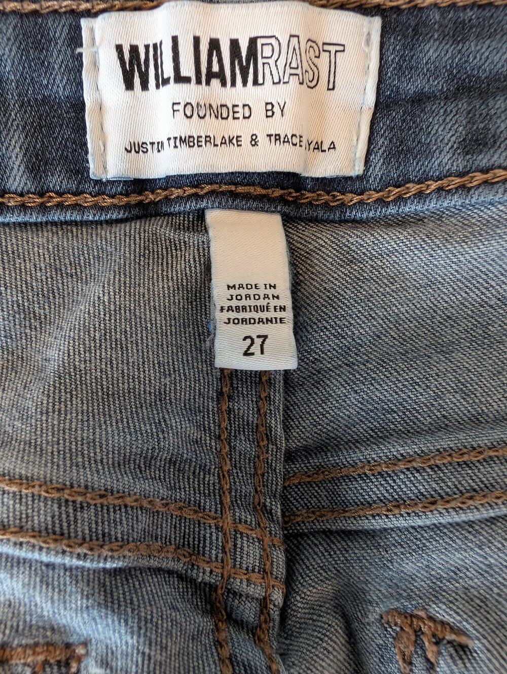 William Rast Jeans Women's Size 27 Blue Perfect Skinny (0398)